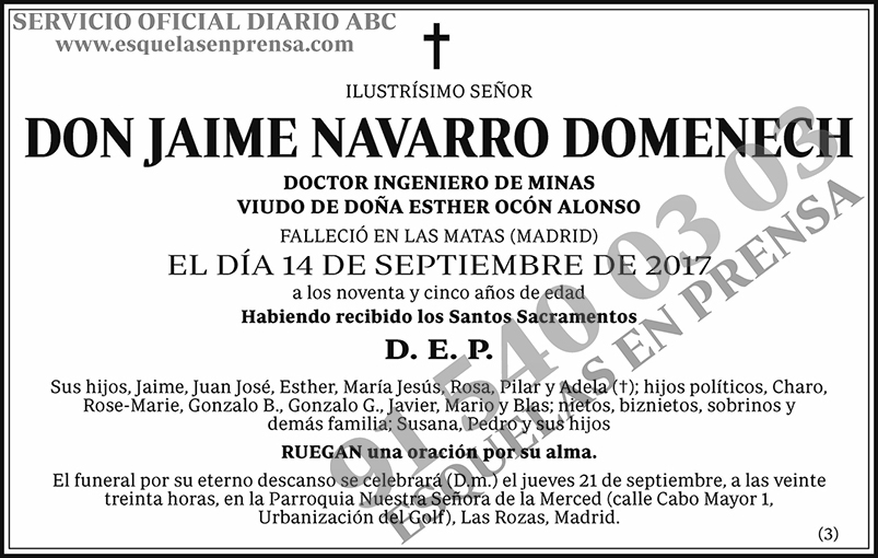 Jaime Navarro Domenech